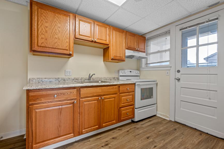 Opposite side of kitchen in a 3 person apartment