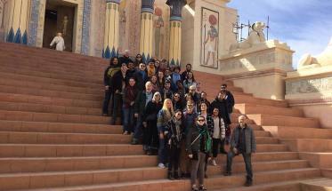 WPI students in Morocco