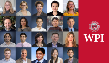 Composite image of WPI faculty members
