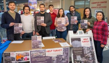 Turkish students and faculty