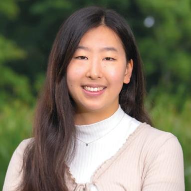Headshot of Eugena Choi, a student voice
