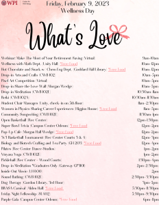 Wellness Day: What's Love