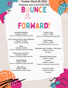 Wellness and Community Day: Bounce Forward!