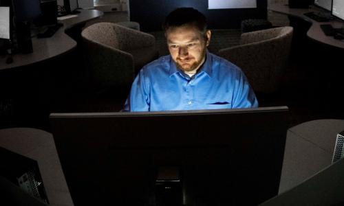 With support from the National Science Foundation, Craig Shue, associate professor of computer science at WPI, is using an approach called containerization to protect computer users from malware attacks. alt