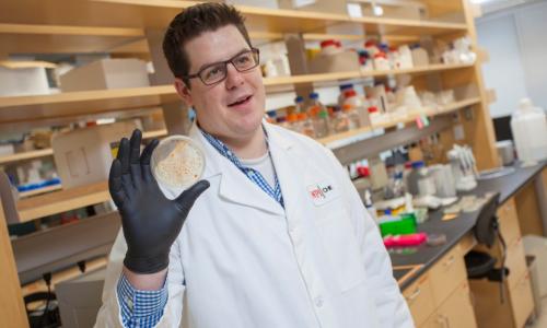 WPI chemical engineering professor Eric Young is part of a multi-institution research team that is developing a biosecurity tool to detect engineered microorganisms based on their unique DNA signatures alt