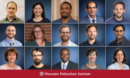 Composite image of 15 professors